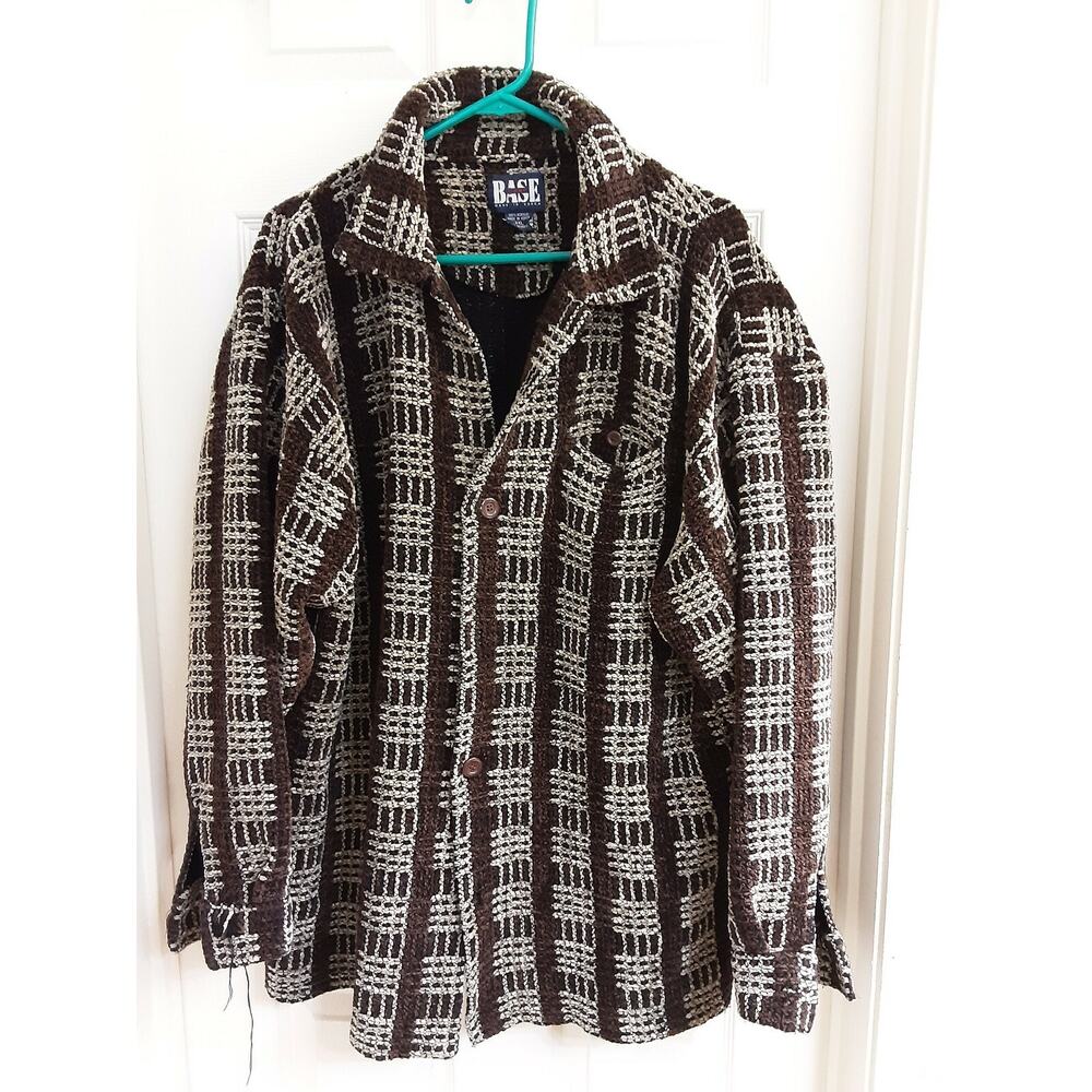 Base Camp Sweater, Women's Size XXL, Brown & Beige, Knit Thick, Non Lined, EUC